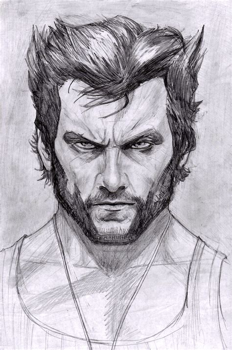 wolverine character sketches writing