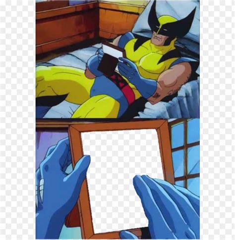 wolverine meme PNG image with transparent background TOPpng
