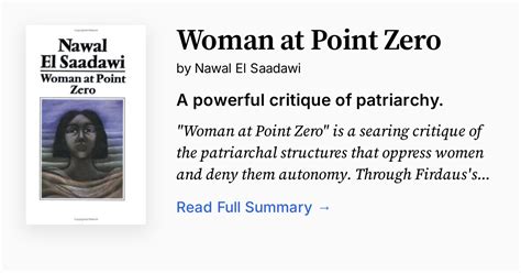 Woman At Point Zero Summary