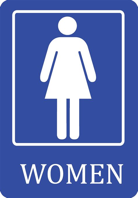 woman bathroom symbol
