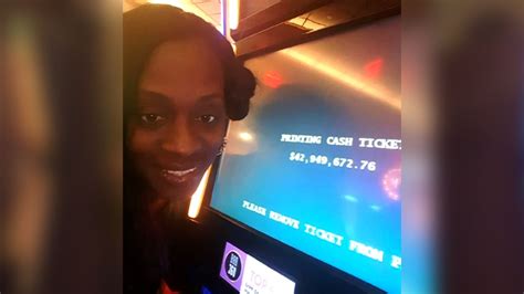 woman hits 42 million slot machine
