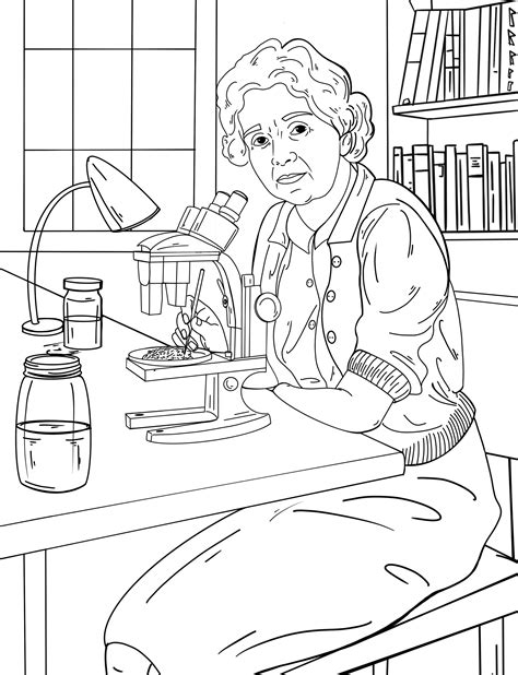 Women In Science Coloring Pages Archives Trailblazing Women Jane Goodall Coloring Page - Jane Goodall Coloring Page
