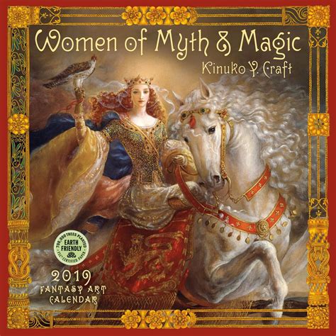 Read Online Women Of Myth Magic 2019 Fantasy Art Wall Calendar 