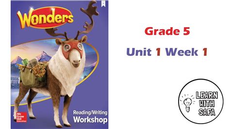 Wonders 2020 Mcgraw Hill 5th Grade Textbooks - 5th Grade Textbooks