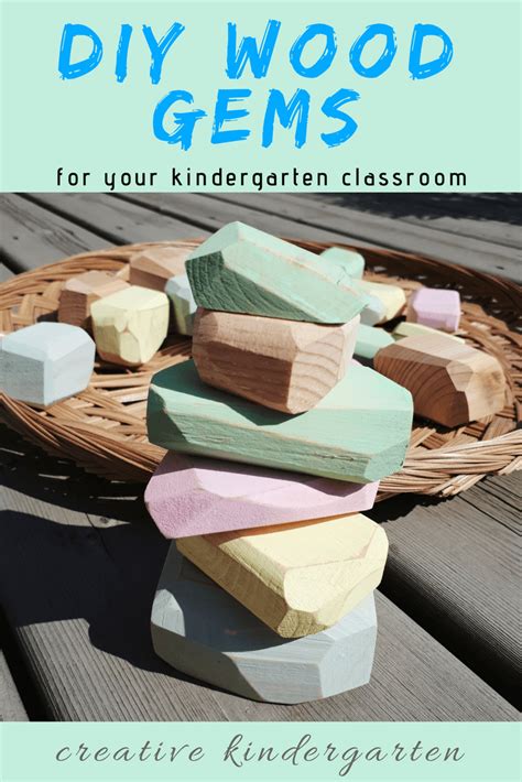 Wood Gems For Kindergarten Creative Kindergarten Gem Kindergarten - Gem Kindergarten