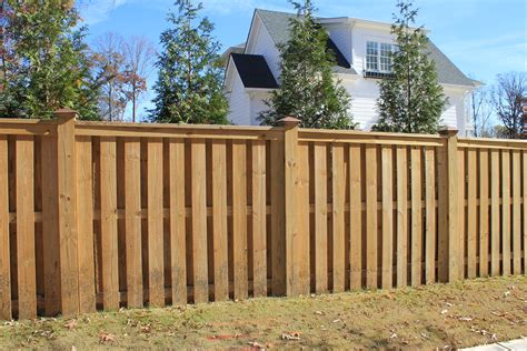 Wood Post Fence Designs