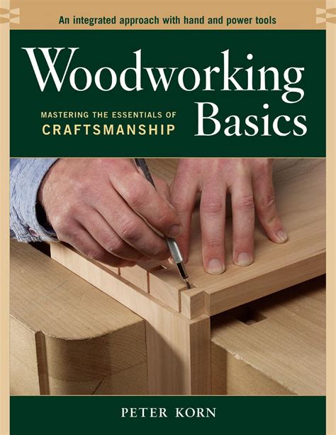 Woodworking Basics Mastering The Essentials Of Craftsmanship An Integrated Approach With Hand And Power Tools
