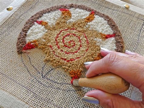 Wool Rug Hooking With Patterns Traditions In The M