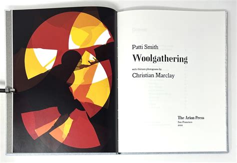 Woolgathering Patti Smith
