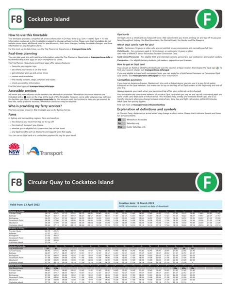 Woolwich Ferry Timetable