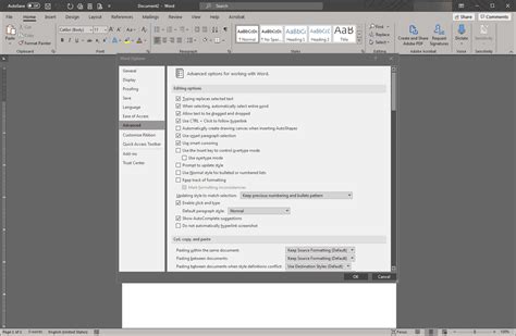 word automatically saved changes to the normal document template. do