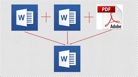 word doc to pdf merge