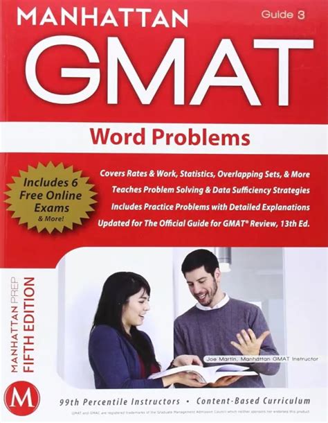 Word Problems Gmat Strategy Guide Manhattan Gmat