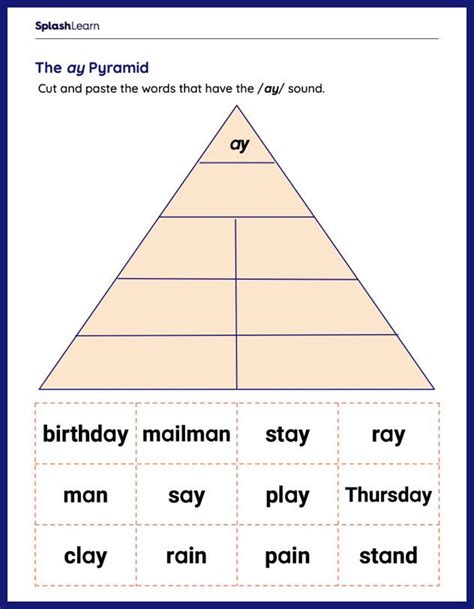 Word Pyramid Worksheets 99worksheets Word Pyramid Worksheet - Word Pyramid Worksheet