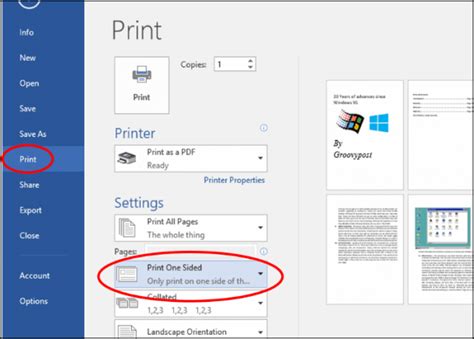 Word Remove Booklet Print