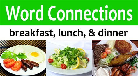 word request - Breakfast + lunch = brunch ; lunch + dinner …