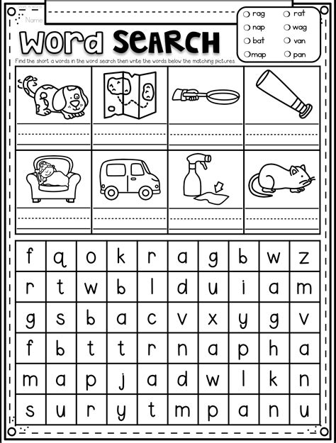 Word Search Puzzle Phonics Words That Begin With Phonics Words Beginning With A - Phonics Words Beginning With A