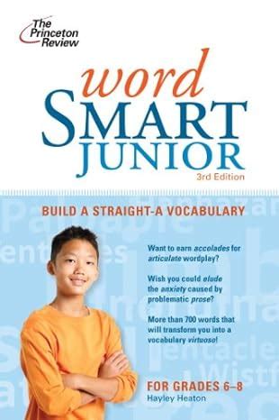 Word Smart Junior 3rd Edition
