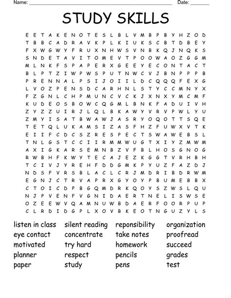 Word Study Skills