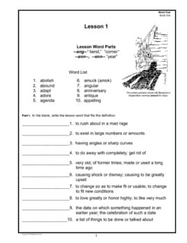 Word Trek Lesson 12