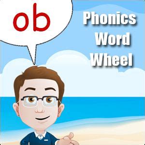 Word Wheel Ob Words Free Printable Ob Sound Ob Sound Words With Pictures - Ob Sound Words With Pictures