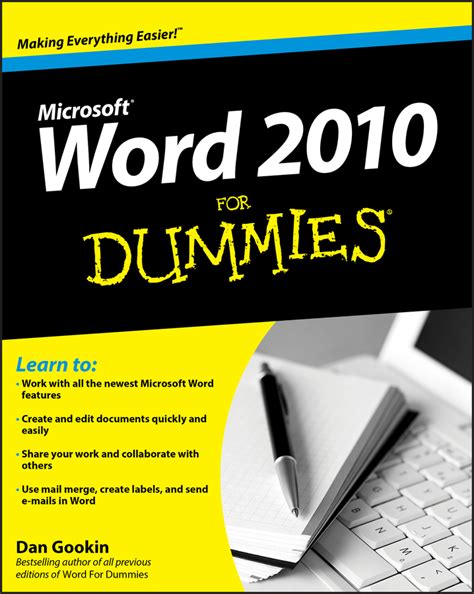 Read Online Word 2010 For Dummies 