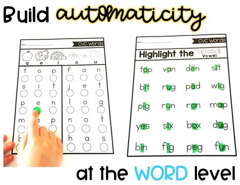 Download Word Automaticity List The Teachers Guide 