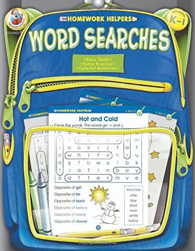 Read Online Word Searches Grades K 1 Homework Helper 