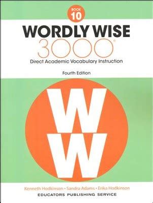 Wordly Wise 3000 10 Answer Key