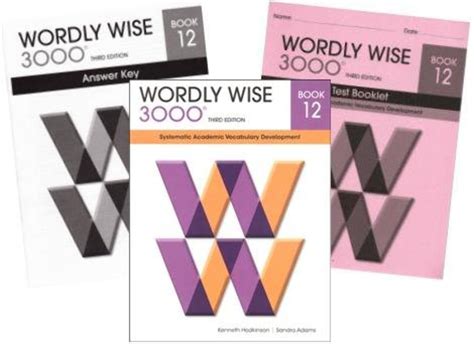 wordly wise 3000 12 answer key