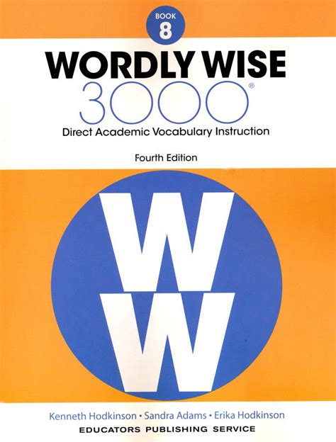 Read Wordly Wise 3000 Book 8 Answer Key Online 