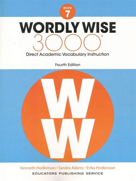 Read Online Wordly Wise Answers Book 7 