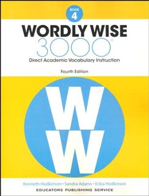 Wordlywise 3000 5 Answerkey