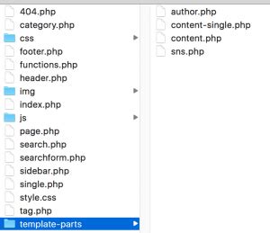 wordpressでget_template_partを利用してテンプレートを細分化する YETECH