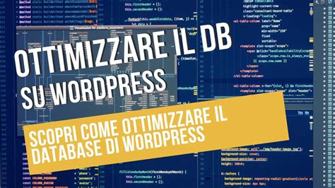 Wordpress Database Creare Gestire Ottimizzare E Riparare Il Database Mysql Di Wordpress Le Guide Di Wpazit Vol 2