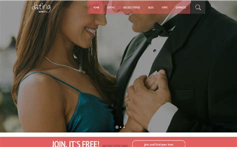 wordpress dating landing page