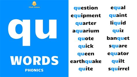 Words Containing Qu Words That Contain Qu The 3 Letter Qu Words - 3 Letter Qu Words