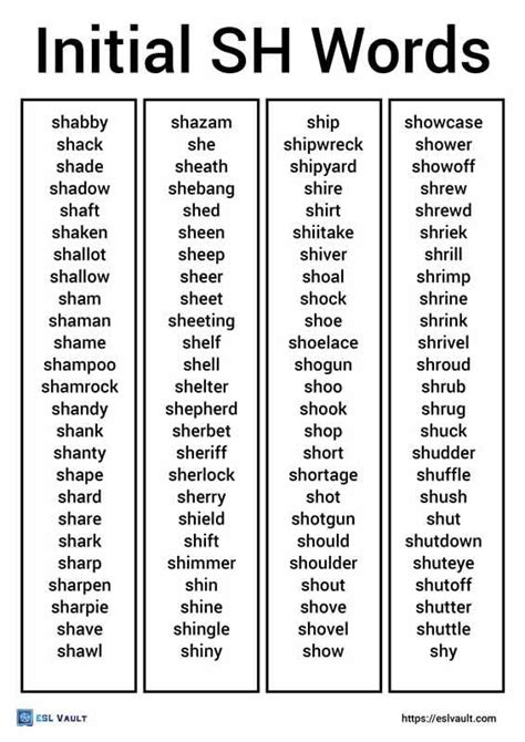 Words On Sh