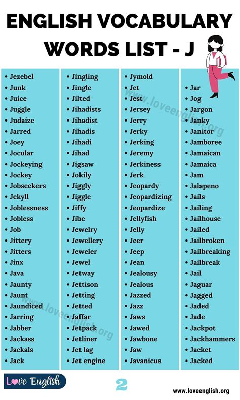 Words Starting With A Quot J Quot K5 Preschool Words That Start With J - Preschool Words That Start With J