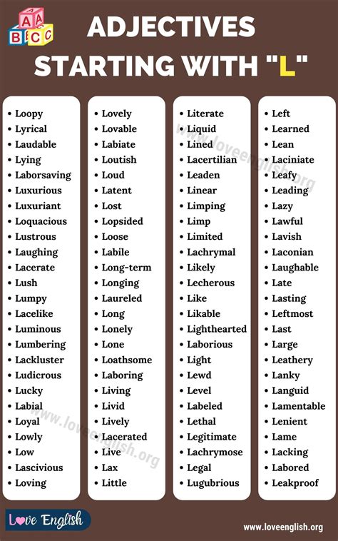 Words Starting With A Quot L Quot K5 Kindergarten Words That Start With L - Kindergarten Words That Start With L