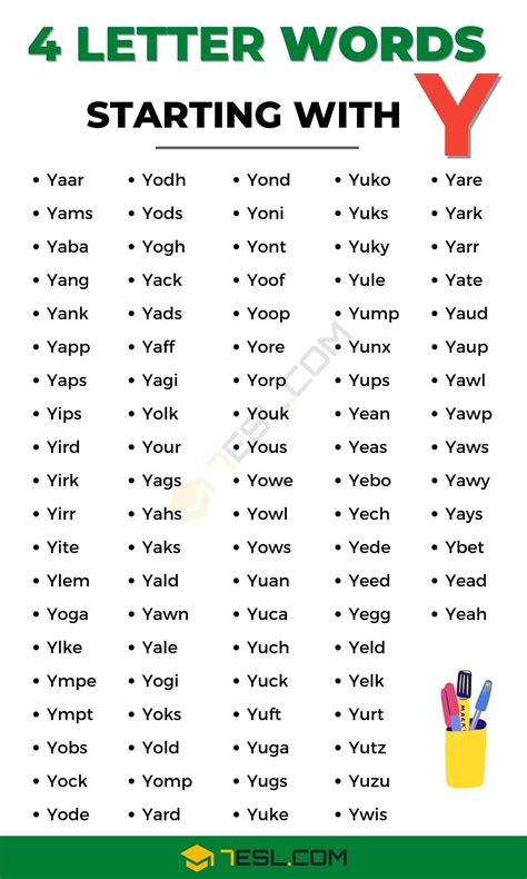 Words Starting With A Y K5 Learning Preschool Words That Start With Y - Preschool Words That Start With Y