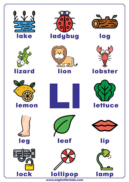 Words Starting With L Word Finder Easy Words That Start With L - Easy Words That Start With L