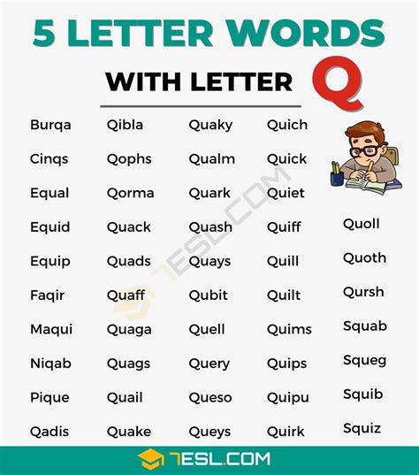 Words That Start With Q 456 Scrabble Words 5 Letter Words Starting With Q - 5 Letter Words Starting With Q