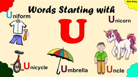 Words That Start With U Wordsbeginning Com Easy Words That Start With U - Easy Words That Start With U