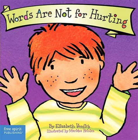 Read Words Are Not For Hurting Board Book 