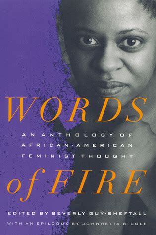 Read Words Of Fire An Anthology Of African American Feminist Thought By Beverly Guy Sheftall 