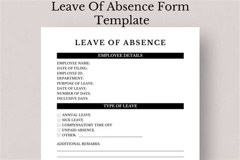work absence