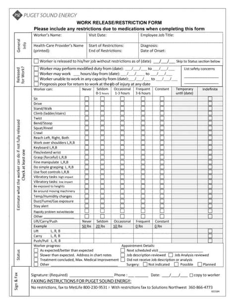 work restriction forms Work Restriction Forms Will Be A AH STUDIO Blog