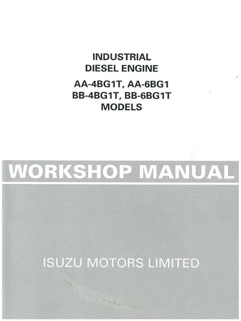 Work Shop Manual Engine Base