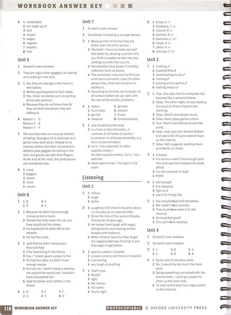 workbook answer key unit 10 bg22 home